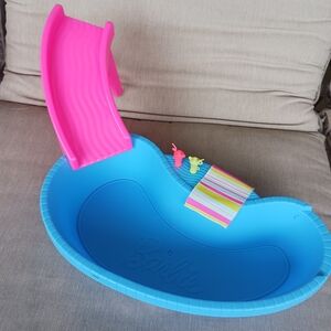 *3/$15 sale* Barbie Doll Pool Party Water Play Playset Slide